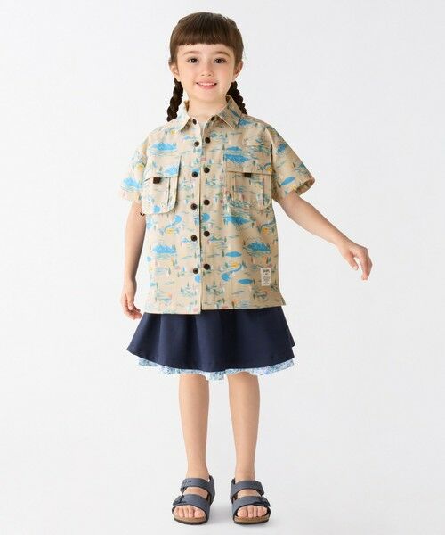 SHIPS / シップス シャツ・ブラウス | SHIPS Colors:100〜140cm / ロフトエアー プリント シャツ◇ | 詳細9