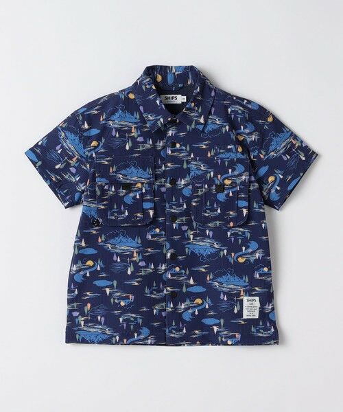 SHIPS / シップス シャツ・ブラウス | SHIPS Colors:100〜140cm / ロフトエアー プリント シャツ◇ | 詳細10