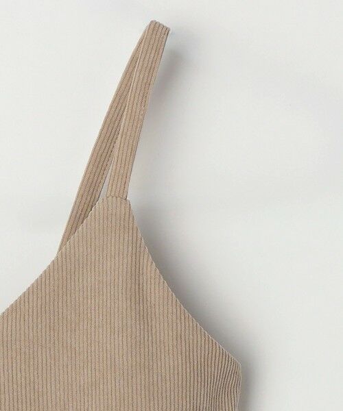 SHIPS / シップス キャミソール・チューブトップ | SHIPS Colors:100〜130cm /〈洗濯機可能〉コーデュロイ ビスチェ | 詳細4