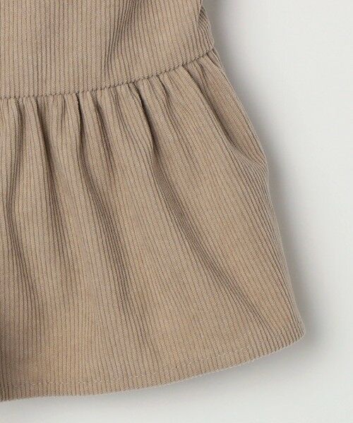 SHIPS / シップス キャミソール・チューブトップ | SHIPS Colors:100〜130cm /〈洗濯機可能〉コーデュロイ ビスチェ | 詳細5