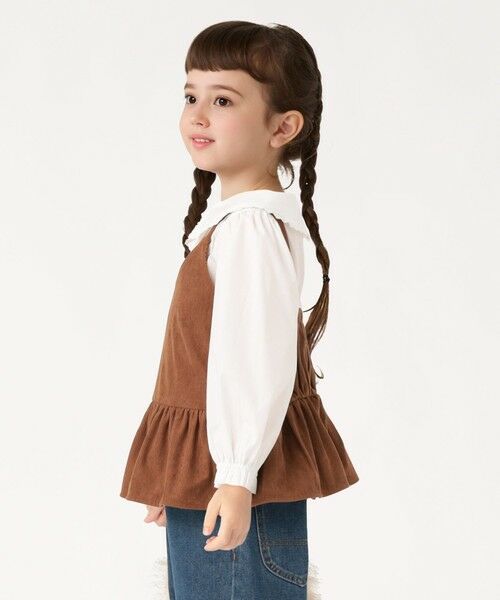 SHIPS / シップス キャミソール・チューブトップ | SHIPS Colors:100〜130cm /〈洗濯機可能〉コーデュロイ ビスチェ | 詳細12