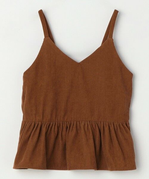 SHIPS / シップス キャミソール・チューブトップ | SHIPS Colors:100〜130cm /〈洗濯機可能〉コーデュロイ ビスチェ | 詳細10