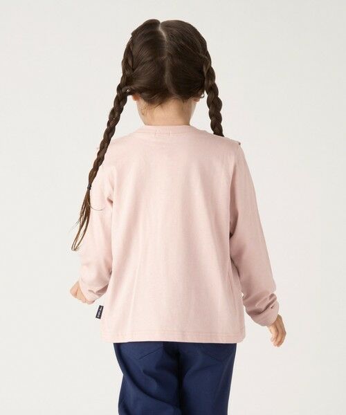 SHIPS / シップス Tシャツ | SHIPS Colors: 80〜130cm / フラワー エンブロイダリー ロンT◇ | 詳細11