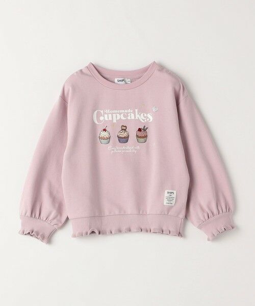 SHIPS / シップス スウェット | SHIPS Colors:〈洗濯機可能〉100〜130cm / エンブロイダリー スウェット | 詳細1