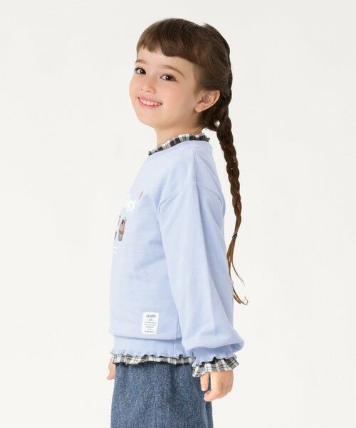 SHIPS / シップス スウェット | SHIPS Colors:〈洗濯機可能〉100〜130cm / エンブロイダリー スウェット | 詳細10