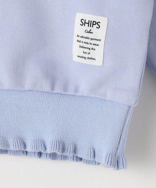 SHIPS / シップス スウェット | SHIPS Colors:〈洗濯機可能〉100〜130cm / エンブロイダリー スウェット | 詳細7