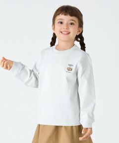 SHIPS / シップス Tシャツ | SHIPS Colors:80〜130cm / TeddyBear(R) 1ポイント ロンT◇