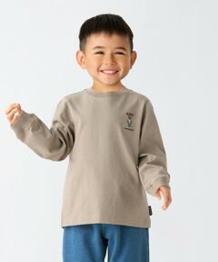 SHIPS / シップス Tシャツ | SHIPS Colors:80〜130cm / TeddyBear(R) 1ポイント ロンT◇