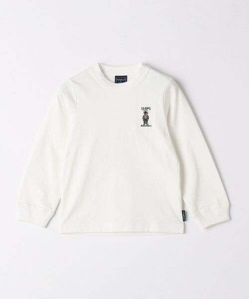 SHIPS / シップス Tシャツ | SHIPS Colors:80〜130cm / TeddyBear(R) 1ポイント ロンT◇ | 詳細1