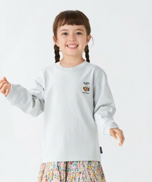 SHIPS / シップス Tシャツ | SHIPS Colors:80〜130cm / TeddyBear(R) 1ポイント ロンT◇ | 詳細16