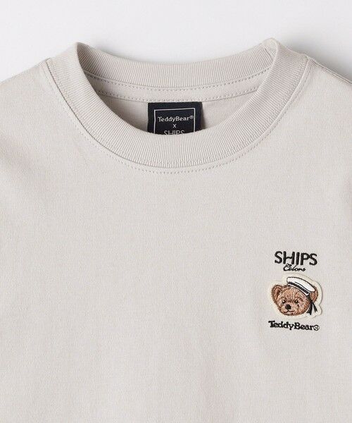 SHIPS / シップス Tシャツ | SHIPS Colors:80〜130cm / TeddyBear(R) 1ポイント ロンT◇ | 詳細9