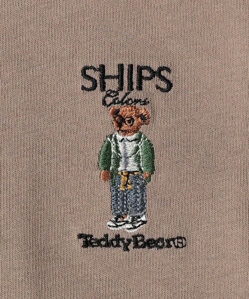 SHIPS / シップス Tシャツ | SHIPS Colors:80〜130cm / TeddyBear(R) 1ポイント ロンT◇ | 詳細18