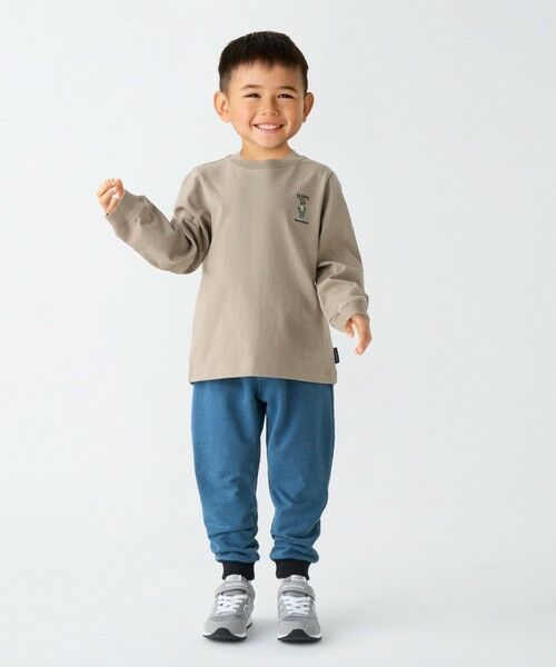 SHIPS / シップス Tシャツ | SHIPS Colors:80〜130cm / TeddyBear(R) 1ポイント ロンT◇ | 詳細20