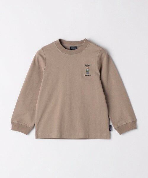 SHIPS / シップス Tシャツ | SHIPS Colors:80〜130cm / TeddyBear(R) 1ポイント ロンT◇ | 詳細17