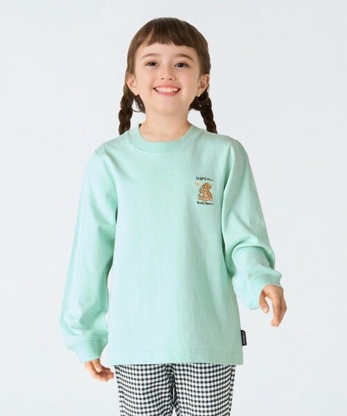 SHIPS / シップス Tシャツ | SHIPS Colors:80〜130cm / TeddyBear(R) 1ポイント ロンT◇ | 詳細27