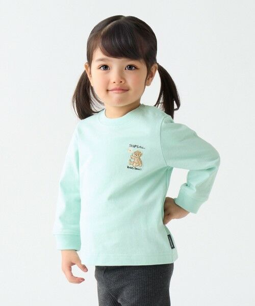 SHIPS / シップス Tシャツ | SHIPS Colors:80〜130cm / TeddyBear(R) 1ポイント ロンT◇ | 詳細28
