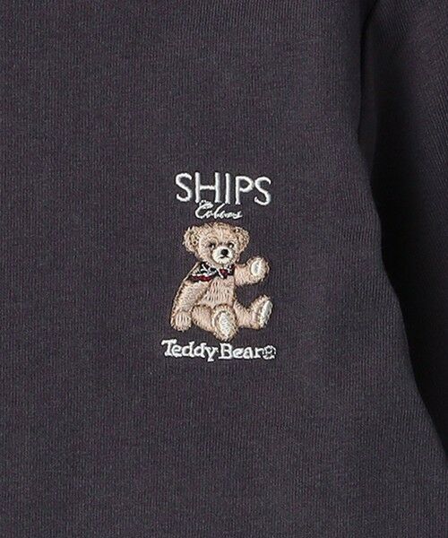 SHIPS / シップス Tシャツ | SHIPS Colors: 80~130cm / TeddyBear(R) ワンポイント ロンT◇ | 詳細7