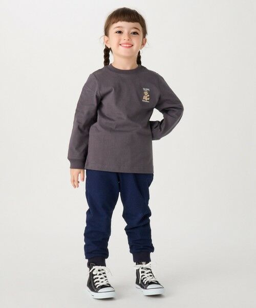 SHIPS / シップス Tシャツ | SHIPS Colors: 80~130cm / TeddyBear(R) ワンポイント ロンT◇ | 詳細9