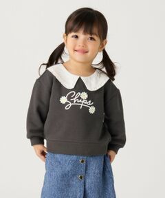 SHIPS / シップス スウェット | SHIPS Colors: 90〜140cm /〈洗濯機可能〉ロゴ プリント カラー スウェット