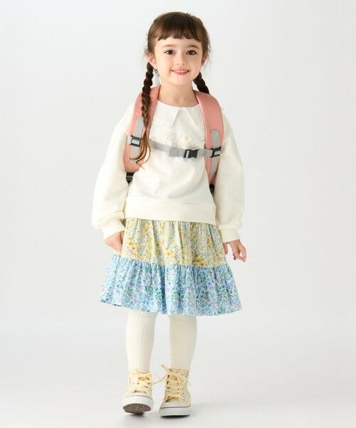 SHIPS / シップス スウェット | SHIPS Colors: 90〜140cm /〈洗濯機可能〉ロゴ プリント カラー スウェット | 詳細6