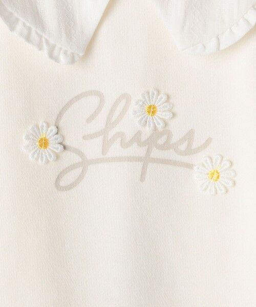 SHIPS / シップス スウェット | SHIPS Colors: 90〜140cm /〈洗濯機可能〉ロゴ プリント カラー スウェット | 詳細2