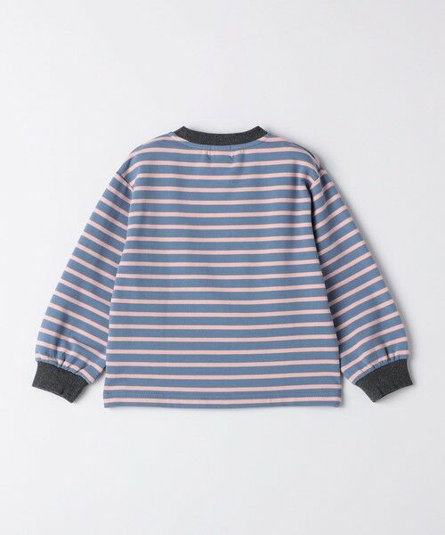 SHIPS / シップス Tシャツ | SHIPS Colors: 80〜130cm / ミニ裏毛 ボーダー ポケット トップス | 詳細8