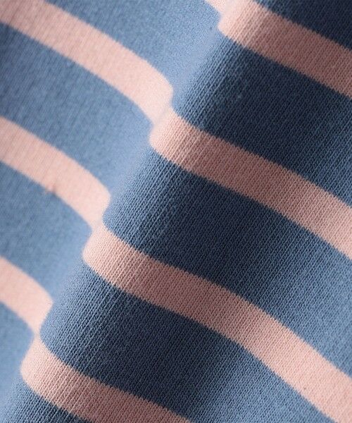 SHIPS / シップス Tシャツ | SHIPS Colors: 80〜130cm / ミニ裏毛 ボーダー ポケット トップス | 詳細12