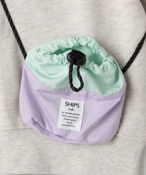 SHIPS / シップス スウェット | SHIPS Colors: 90~140cm /〈洗濯機可能〉ボディバッグ スウェット | 詳細2