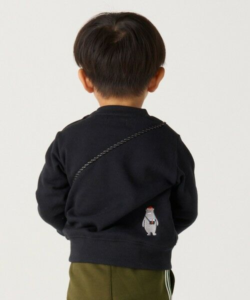 SHIPS / シップス スウェット | SHIPS Colors: 90~140cm /〈洗濯機可能〉ボディバッグ スウェット | 詳細12