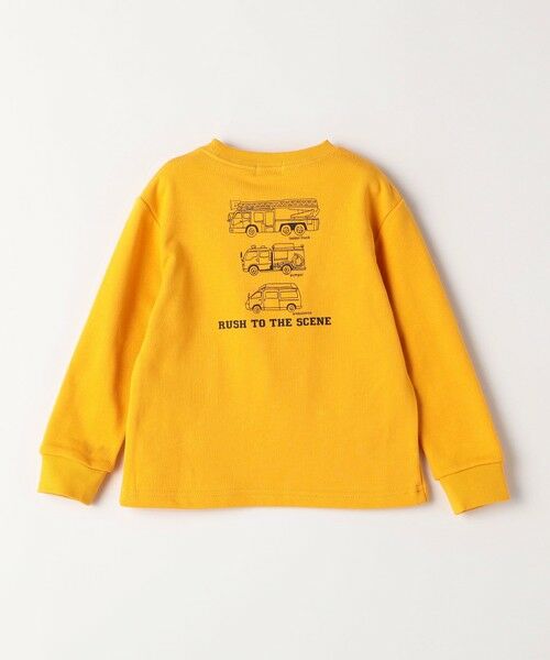 SHIPS / シップス スウェット | SHIPS Colors: 80〜130cm / エマージェンシー ビハイクル(消防車) スウェット | 詳細12