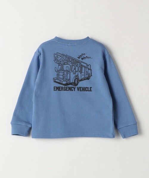 SHIPS / シップス スウェット | SHIPS Colors: 80〜130cm / エマージェンシー ビハイクル(消防車) スウェット | 詳細17