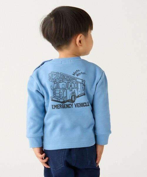 SHIPS / シップス スウェット | SHIPS Colors: 80〜130cm / エマージェンシー ビハイクル(消防車) スウェット | 詳細26