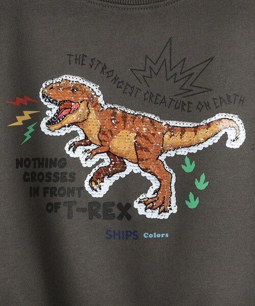 SHIPS / シップス スウェット | SHIPS Colors: 100〜130cm /〈手洗い可能〉スパンコール スウェット◇ | 詳細8