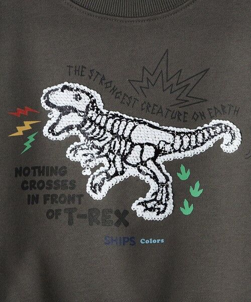 SHIPS / シップス スウェット | SHIPS Colors: 100〜130cm /〈手洗い可能〉スパンコール スウェット◇ | 詳細9