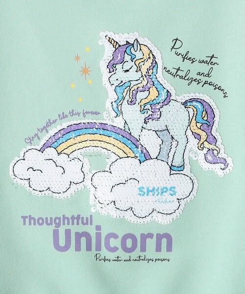 SHIPS / シップス スウェット | SHIPS Colors: 100〜130cm /〈手洗い可能〉スパンコール スウェット◇ | 詳細16