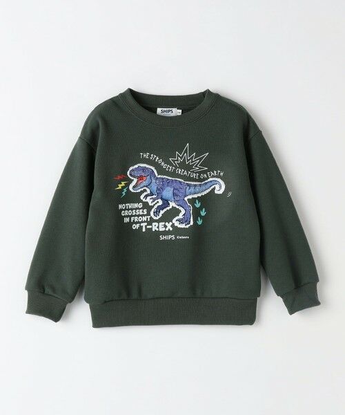 SHIPS / シップス スウェット | SHIPS Colors: 100〜130cm /〈手洗い可能〉スパンコール スウェット◇ | 詳細22