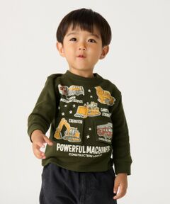 SHIPS / シップス スウェット | SHIPS Colors: 90cm〜140cm / 建設車両 (ショベルカー) スウェット◇