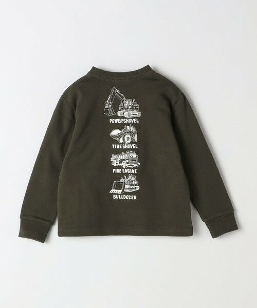 SHIPS / シップス スウェット | SHIPS Colors: 90cm〜140cm / 建設車両 (ショベルカー) スウェット◇ | 詳細2