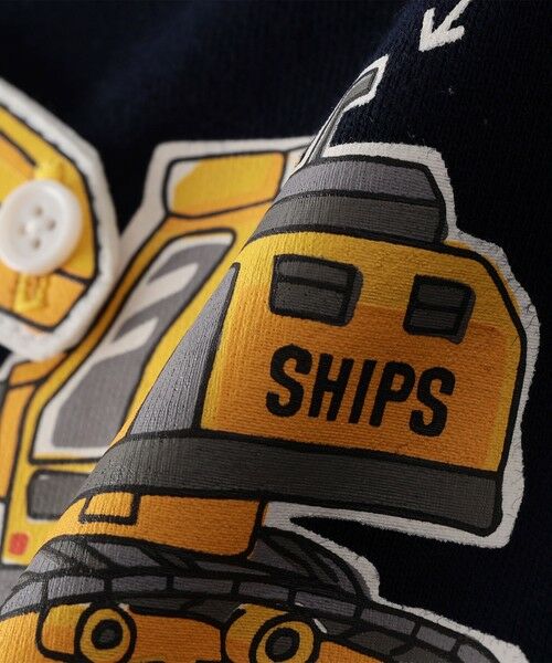 SHIPS / シップス スウェット | SHIPS Colors: 90cm〜140cm / 建設車両 (ショベルカー) スウェット◇ | 詳細14