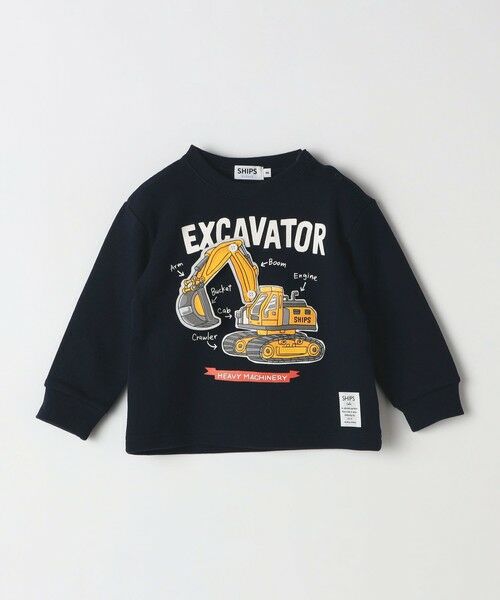 SHIPS / シップス スウェット | SHIPS Colors: 90cm〜140cm / 建設車両 (ショベルカー) スウェット◇ | 詳細10