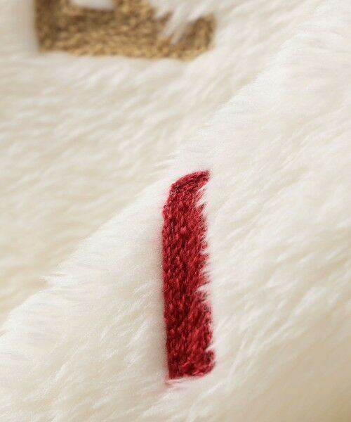 SHIPS / シップス Tシャツ | SHIPS Colors: 90~140cm /〈洗濯機可能〉 ロゴ刺繍 ボア スウェット◇ | 詳細1