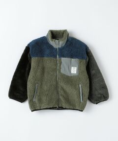 SHIPS / シップス ブルゾン | 《新色予約》SHIPS Colors:90〜140cm /〈洗濯機可能〉ボアジップ ジャケット◇