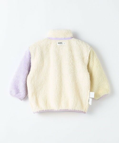 SHIPS / シップス ブルゾン | 《新色予約》SHIPS Colors:90〜140cm /〈洗濯機可能〉ボアジップ ジャケット◇ | 詳細3