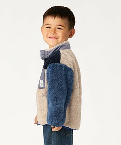 SHIPS / シップス ブルゾン | 《一部追加予約》SHIPS Colors:90〜140cm /〈洗濯機可能〉ボアジップ ジャケット◆ | 詳細10