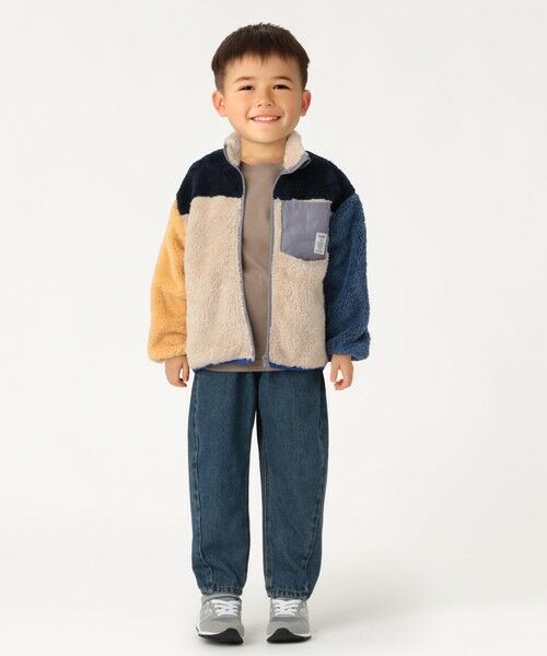 SHIPS / シップス ブルゾン | 《新色予約》SHIPS Colors:90〜140cm /〈洗濯機可能〉ボアジップ ジャケット◇ | 詳細15