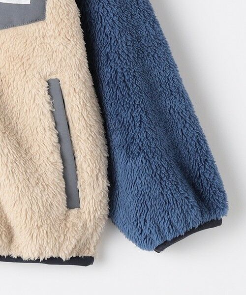 SHIPS / シップス ブルゾン | 《一部追加予約》SHIPS Colors:90〜140cm /〈洗濯機可能〉ボアジップ ジャケット◆ | 詳細4