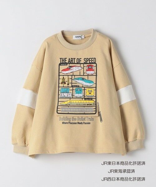 SHIPS / シップス Tシャツ | SHIPS Colors:90〜120cm / 〈洗濯機可能〉JR 新幹線 スウェット | 詳細1