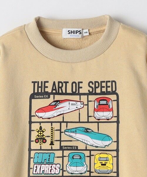 SHIPS / シップス Tシャツ | SHIPS Colors:90〜120cm / 〈洗濯機可能〉JR 新幹線 スウェット | 詳細3