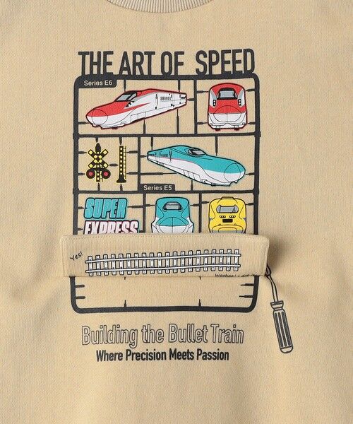 SHIPS / シップス Tシャツ | SHIPS Colors:90〜120cm / 〈洗濯機可能〉JR 新幹線 スウェット | 詳細5