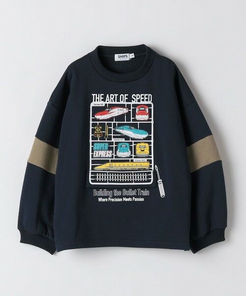 SHIPS / シップス Tシャツ | SHIPS Colors:90〜120cm / 〈洗濯機可能〉JR 新幹線 スウェット | 詳細13